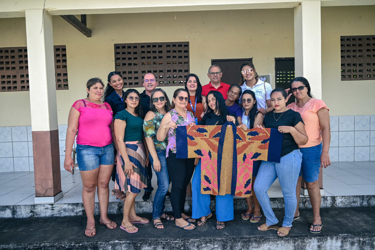 Reunião de lideranças com Sebrae e Instituto Qair na comunidade do Córrego da Ramada, no Trairi/CE.