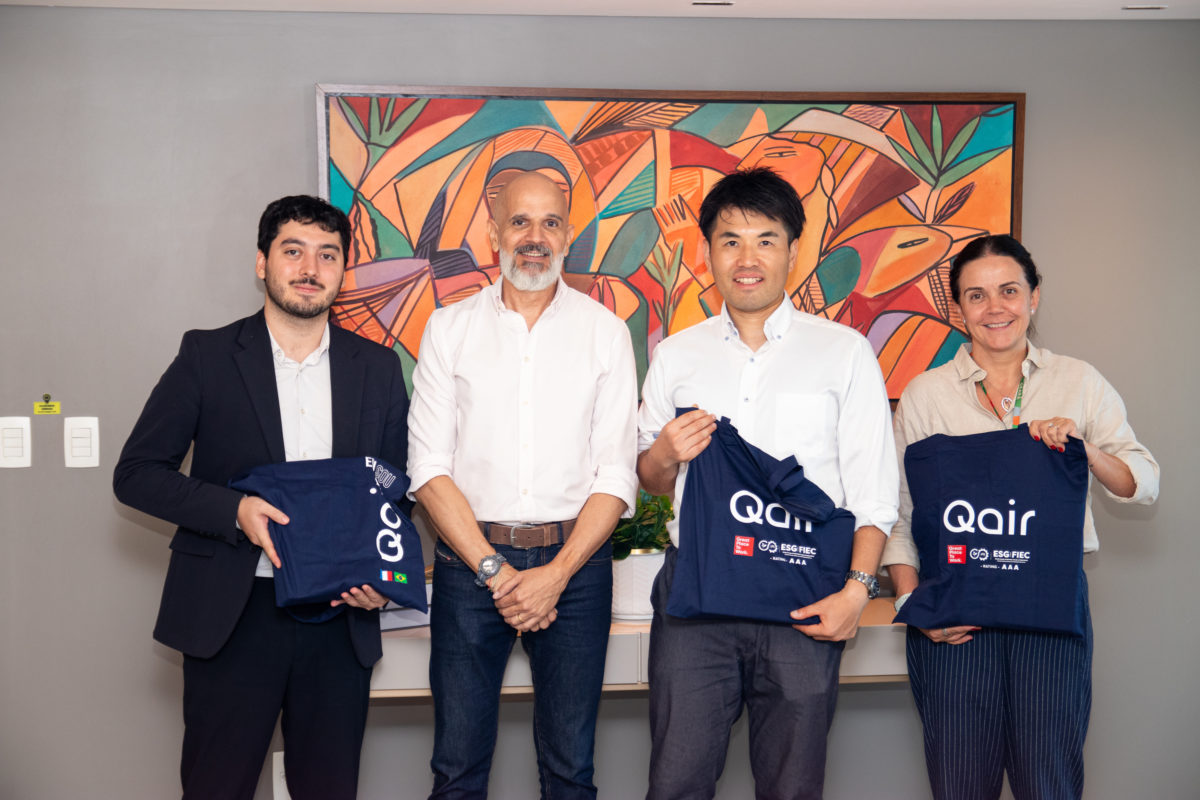 Qair Brasil recebe pesquisador da Universidade de Keio em agenda sobre transição energética