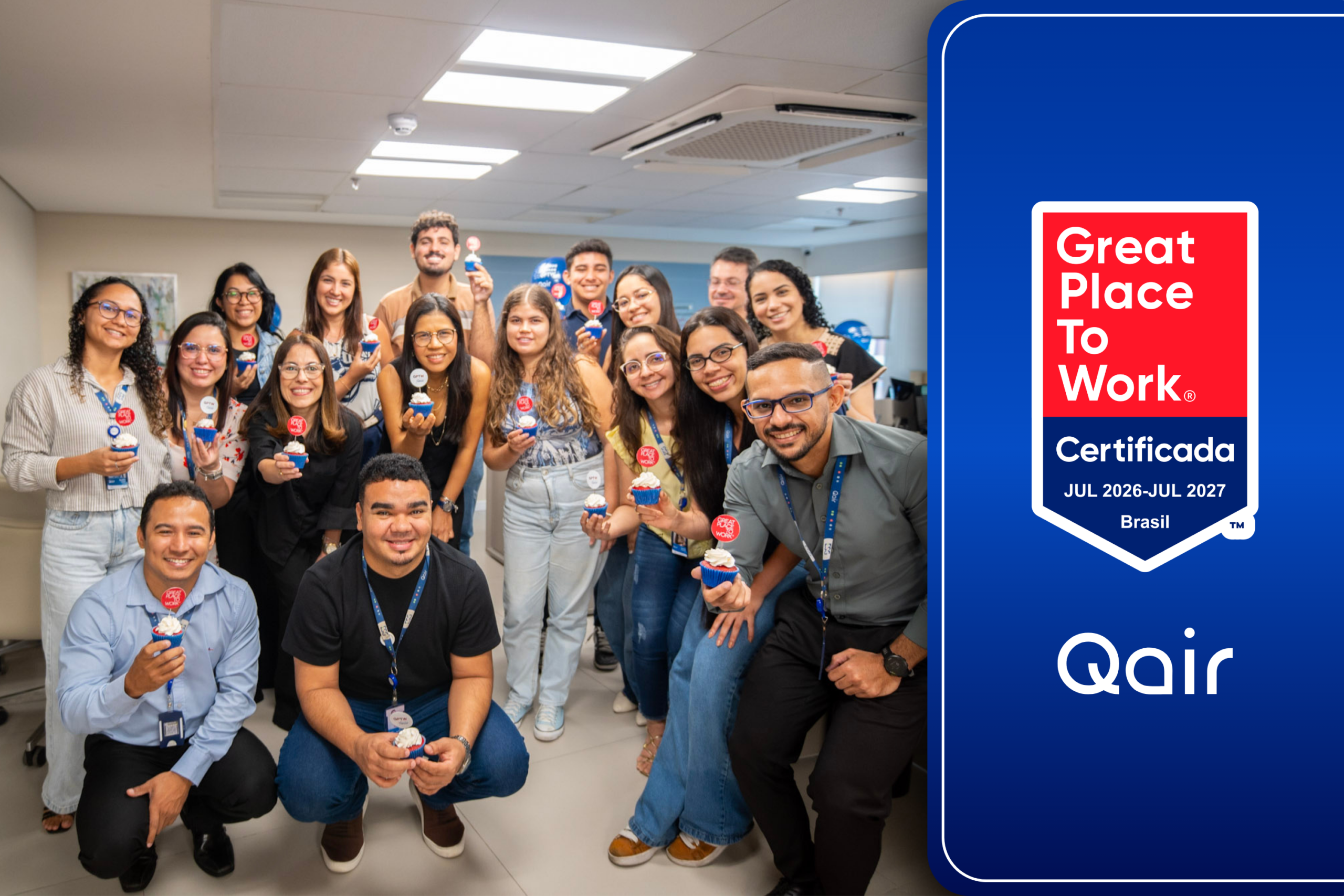 Qair Brasil conquista quinta certificação consecutiva do Great Place to Work